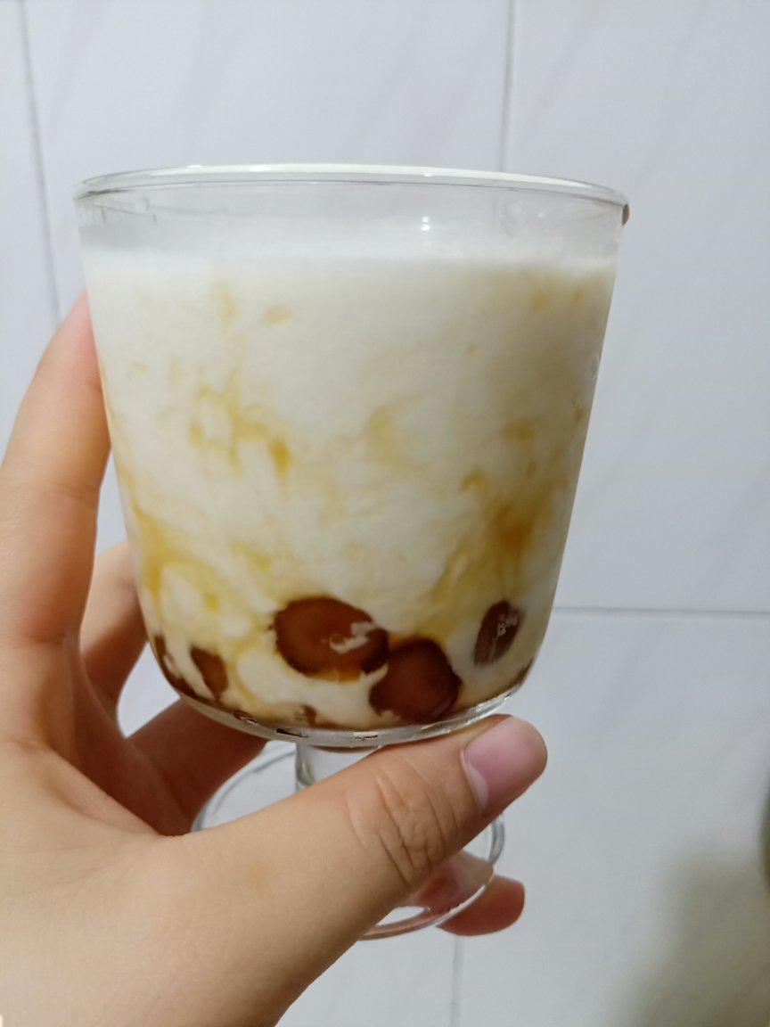 黑糖珍珠鲜奶-在家喝鹿角巷