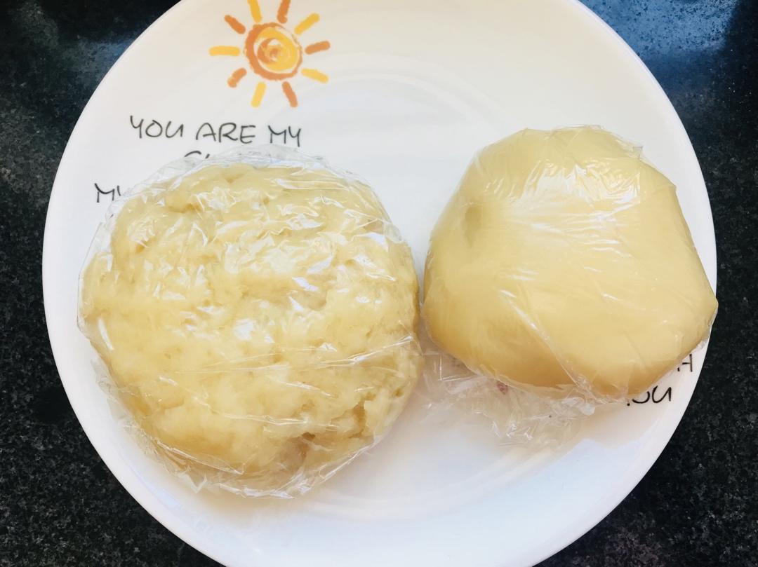 家庭版没蛋黄的红豆酥