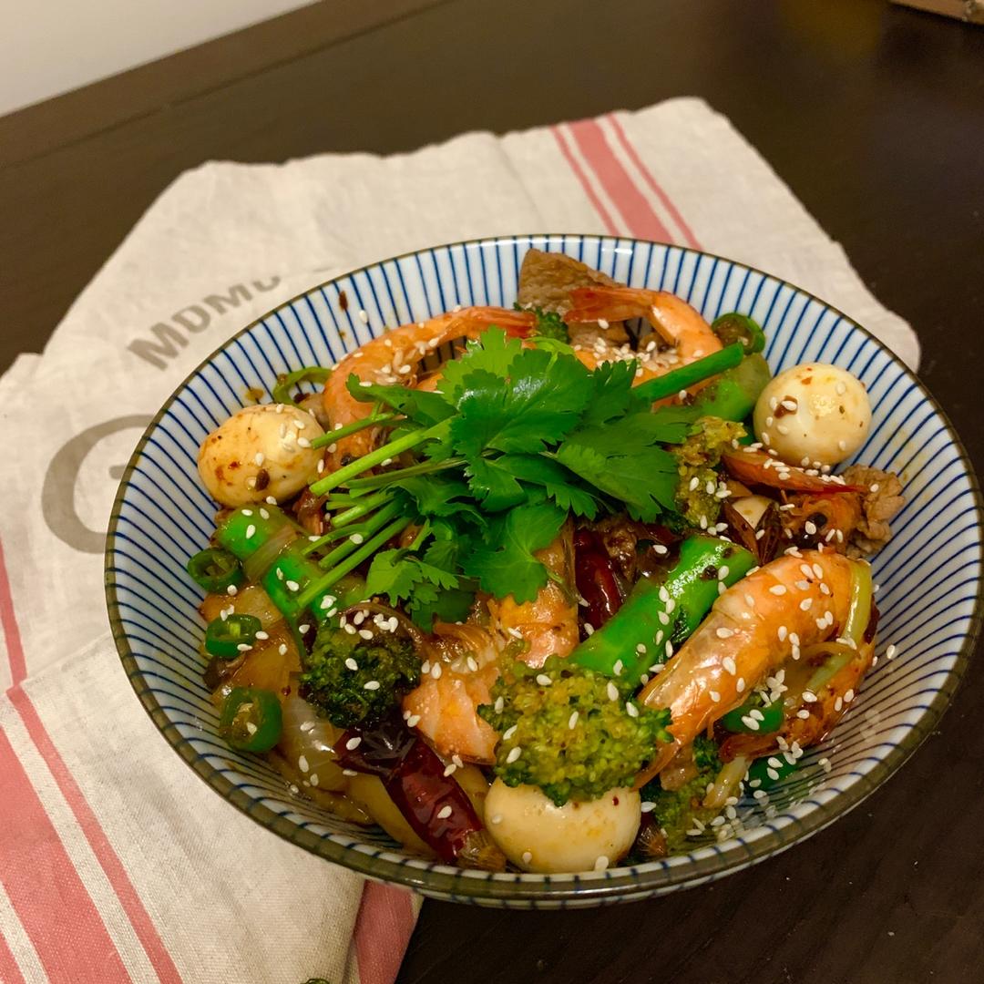 【海鲜麻辣香锅】