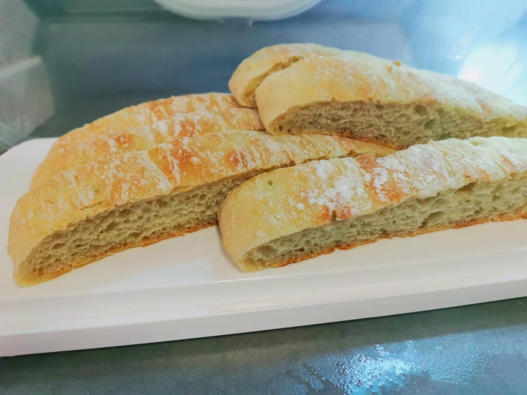 完全不用揉的面包，对，完全不用揉！ | Ciabatta