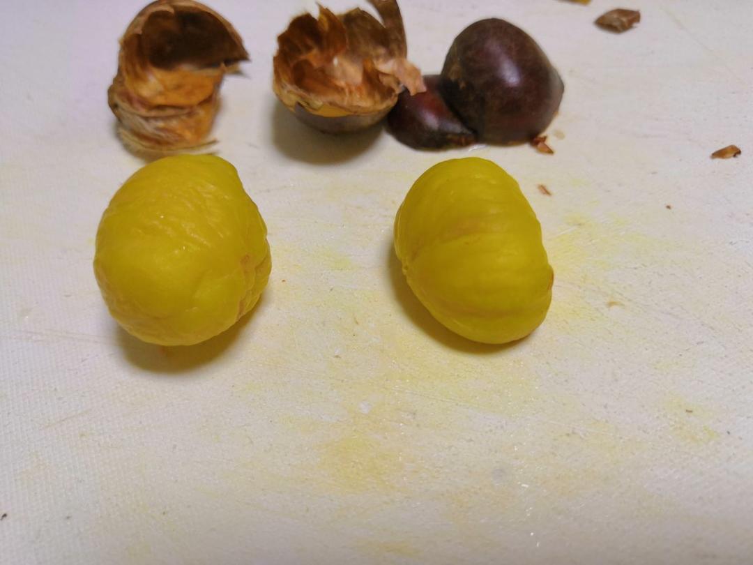 巧剥板栗皮的方法