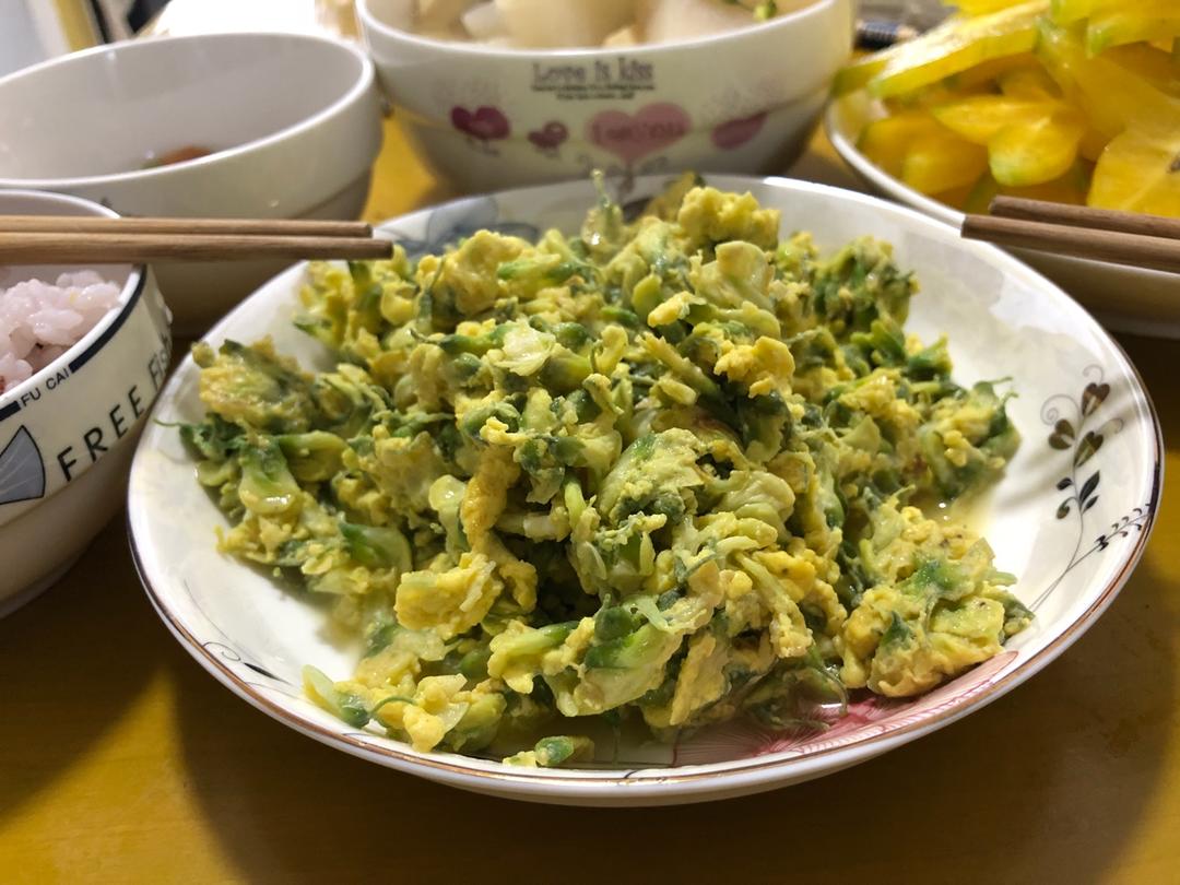 五月槐花香——槐花炒鸡蛋