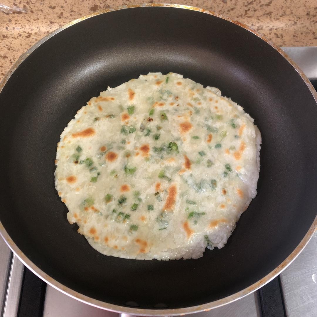 葱油饼（饺子皮版）