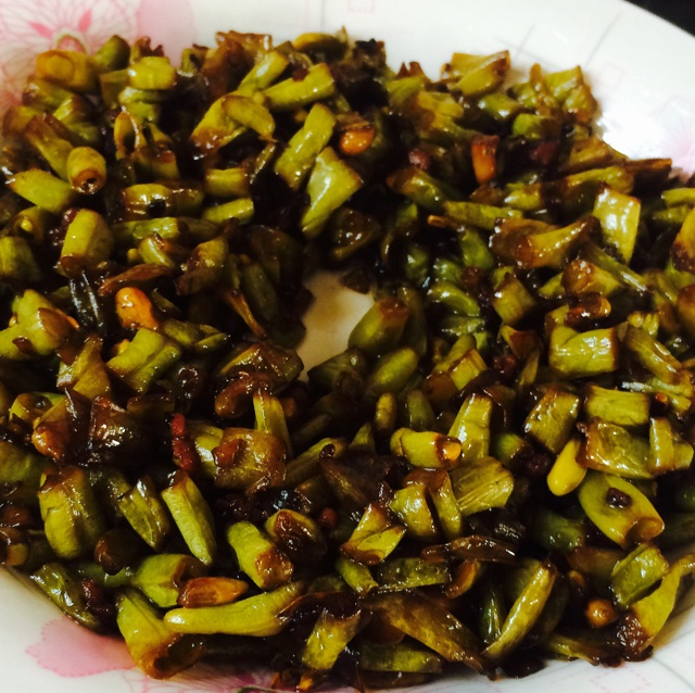 酸豆角肉末