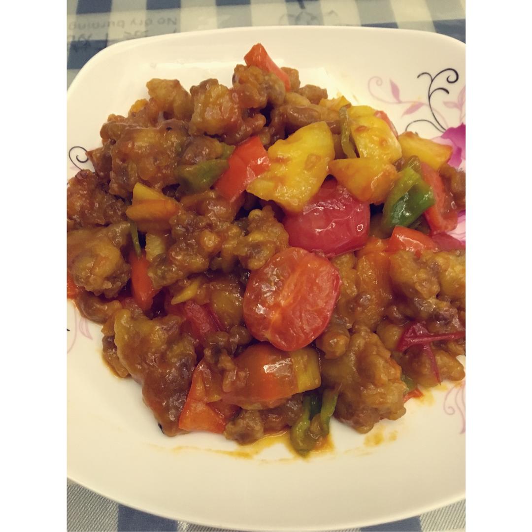 菠萝咕噜肉