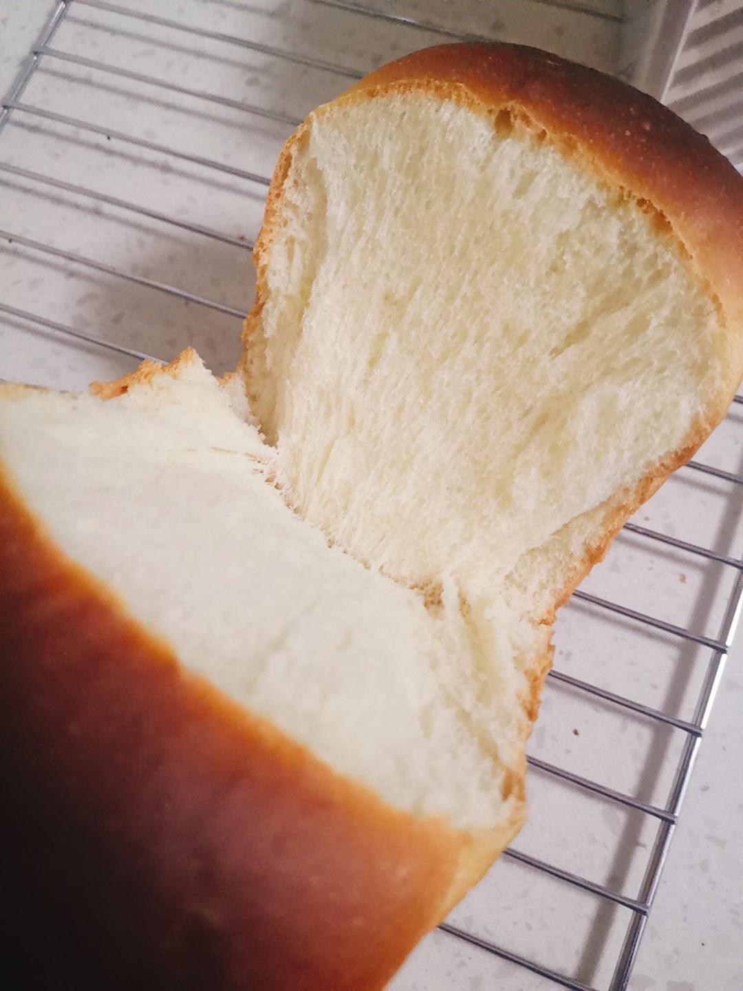 超软拉丝牛奶吐司🍞一次发酵