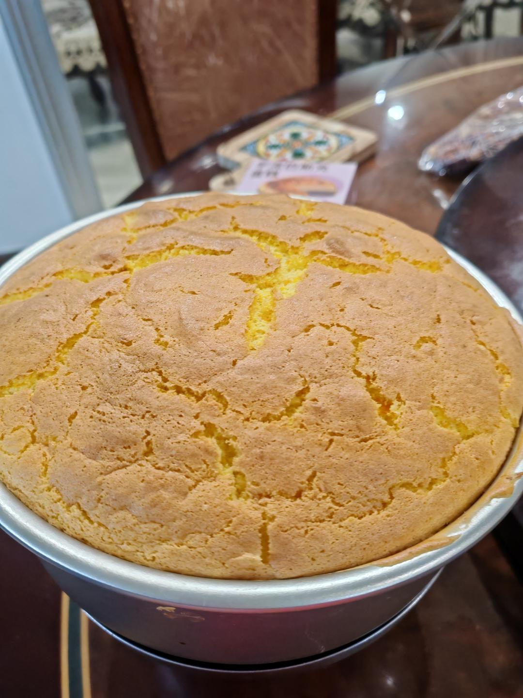 南瓜戚风蛋糕