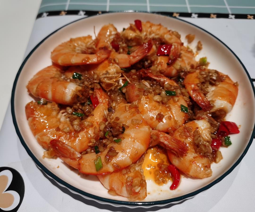 蒜蓉炒大虾