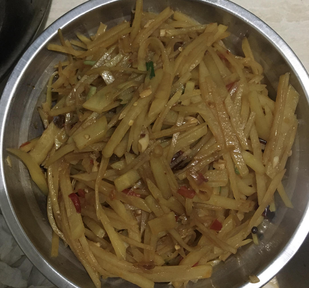 下饭土豆丝(豆瓣酱版)
