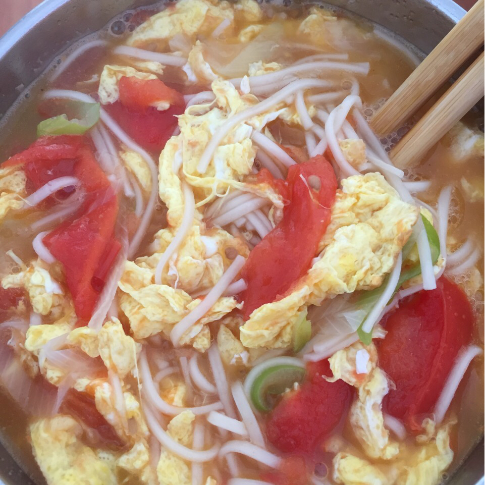 西红柿鸡蛋面