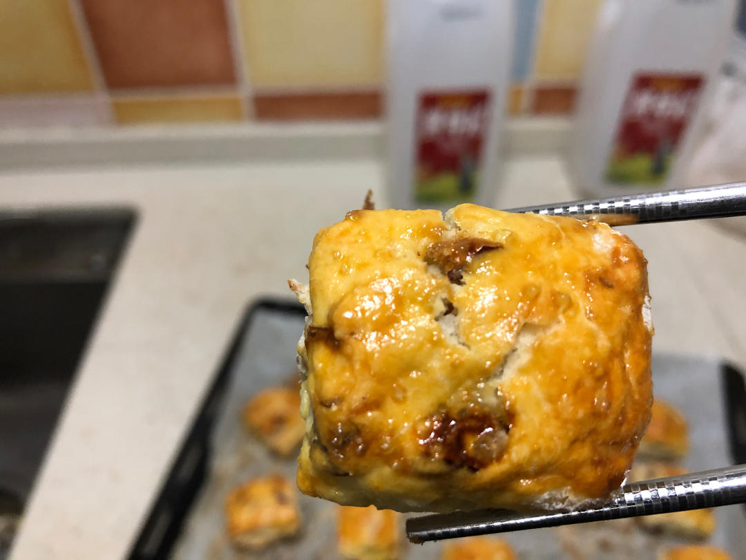 红枣核桃司康