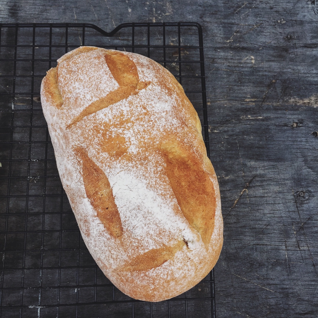 全麦蔓越莓软式欧包（免揉）