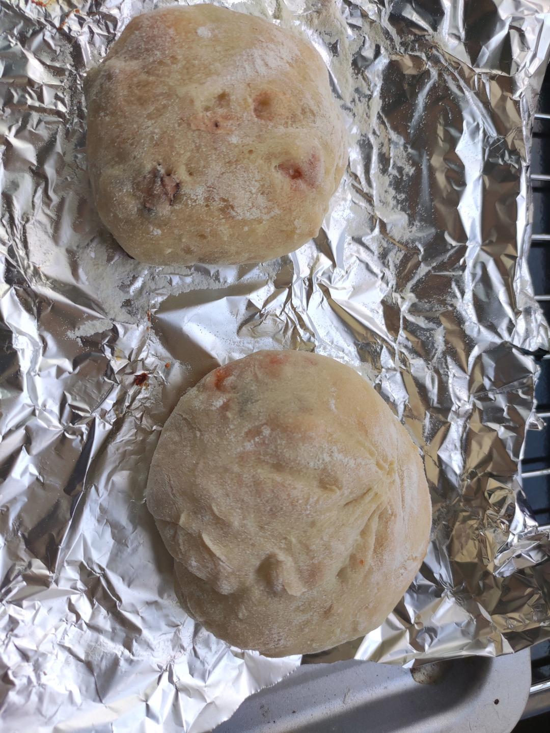 无糖无油的全麦欧包