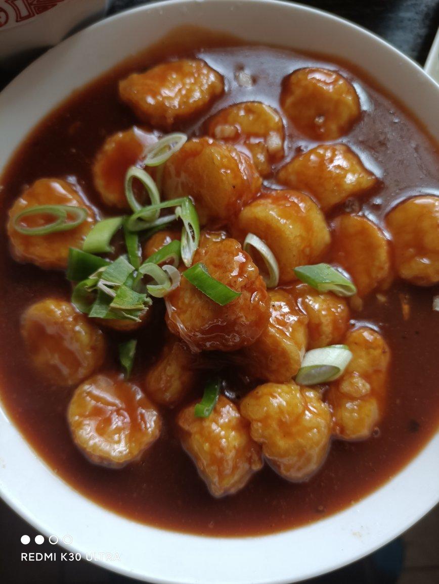 好吃到舔盘的茄汁日本豆腐