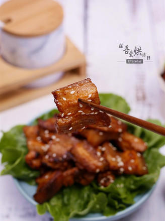 海天酱油韩式烤五花肉，做最好吃的做法的做法