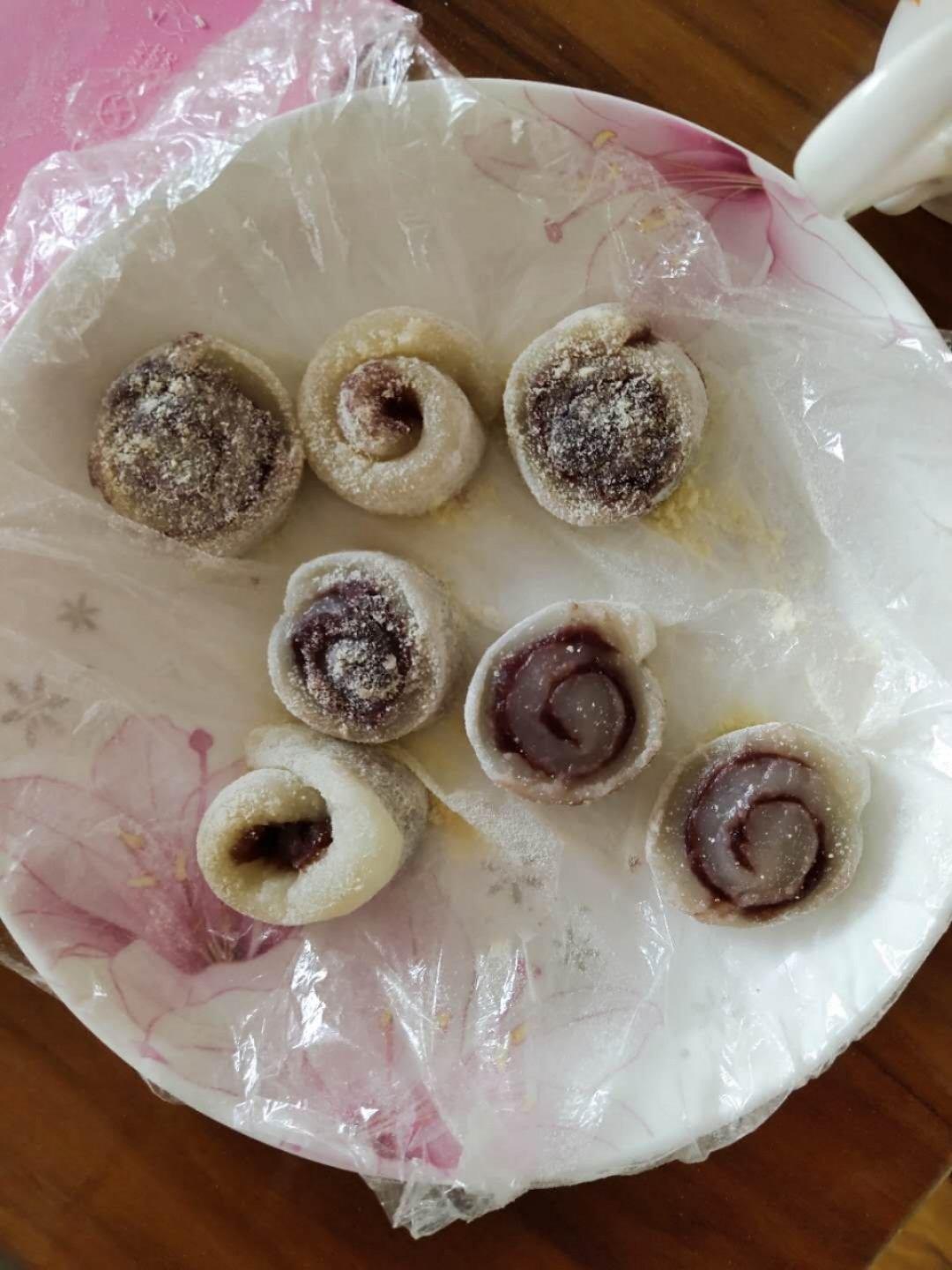 零失败！巨好吃的椰蓉豆沙糯米卷！