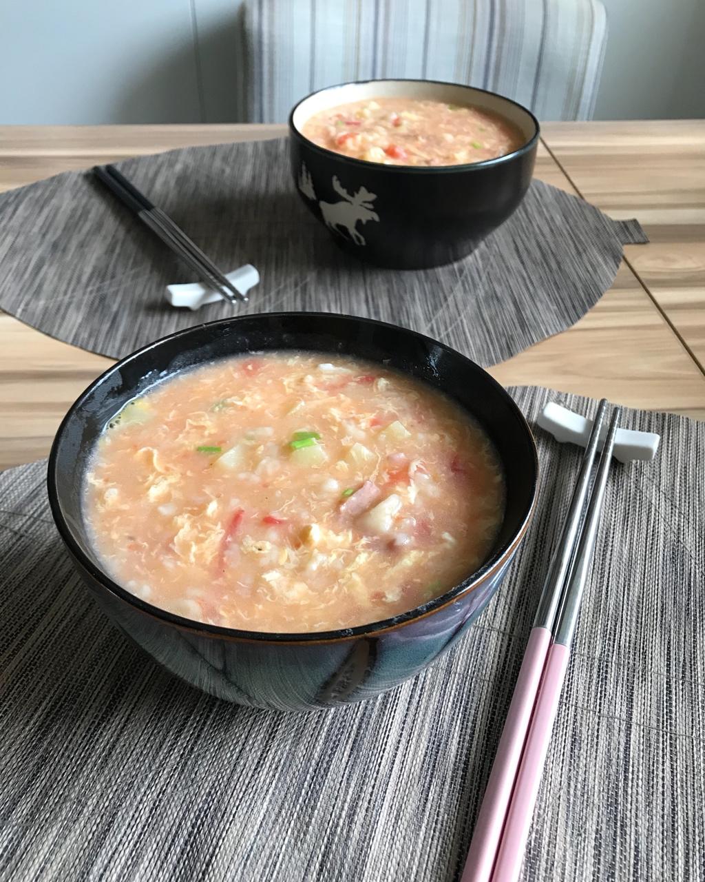 简单早餐-疙瘩汤