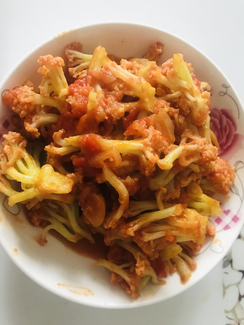 浓郁【番茄菜花】（无番茄酱，更健康）