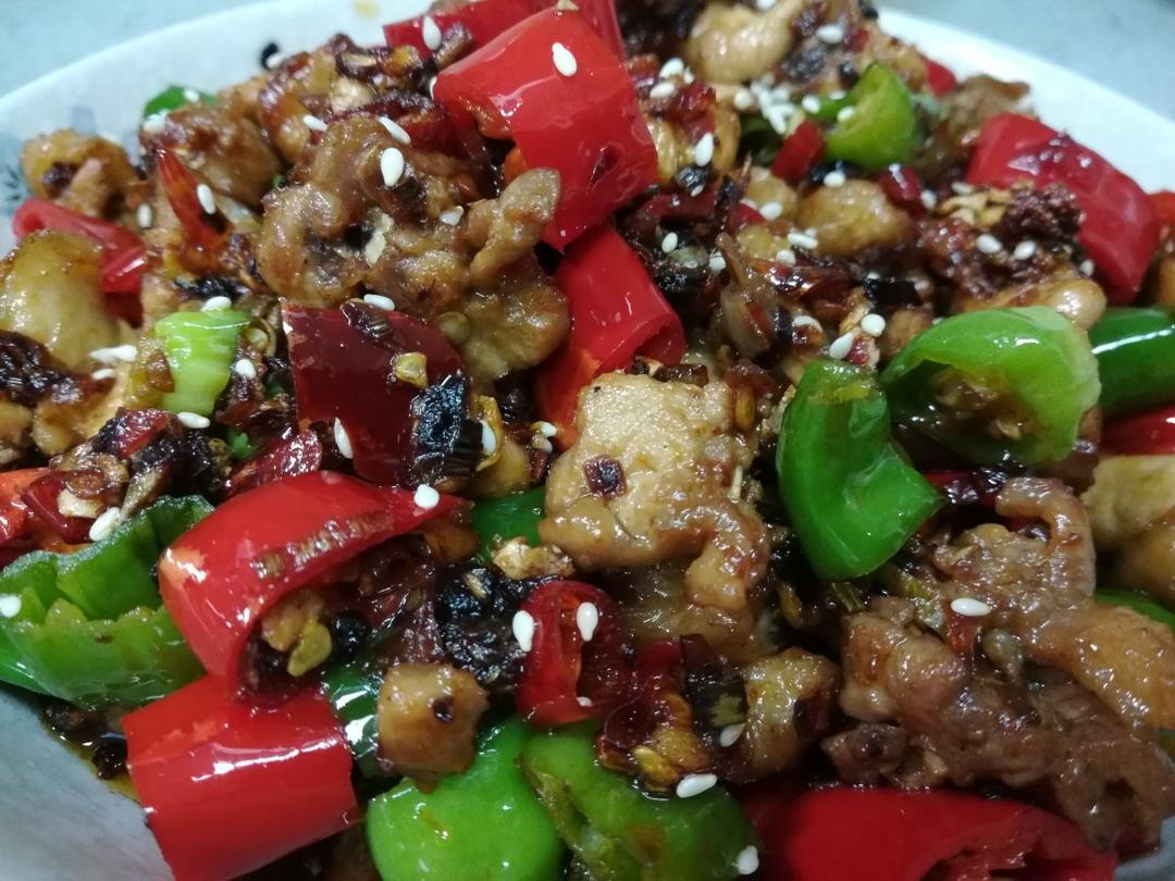 辣椒鸡丁