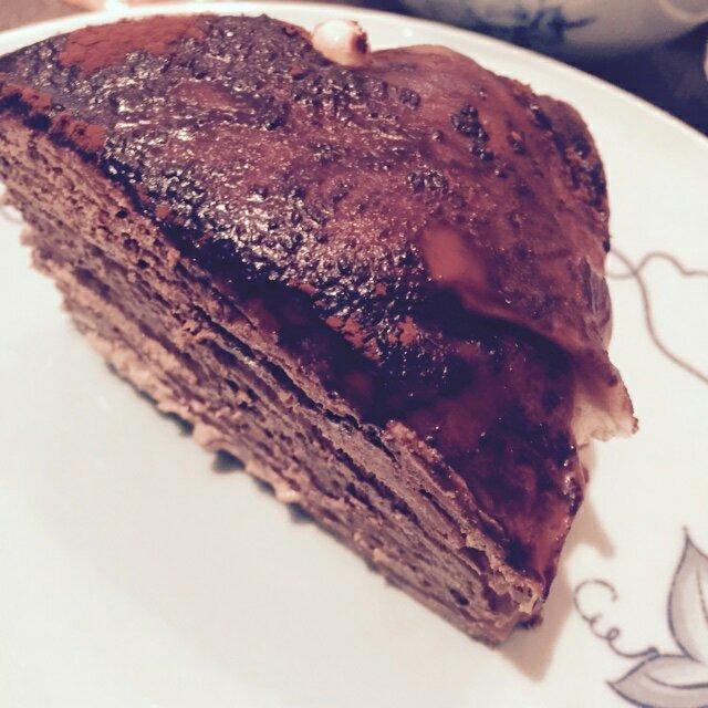 醇正巧克力千层