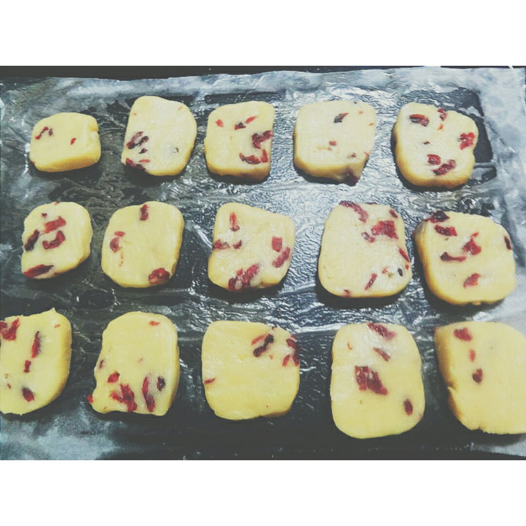 蔓越莓饼干--新手烘焙0压力 #皮黑森林#