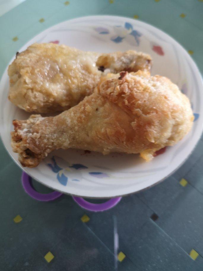 黄金脆皮炸鸡腿（空气炸锅版）“咔吃～唔～”