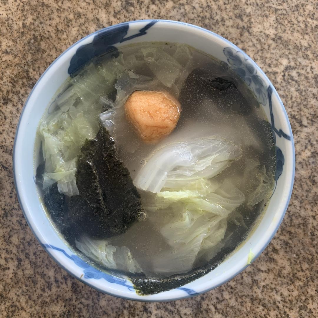 食物本身的味道—白菜汤