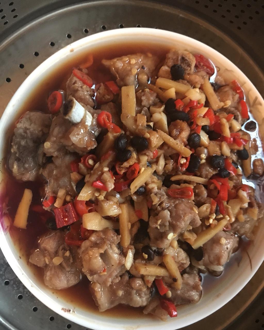 豉椒蒸土豆排骨