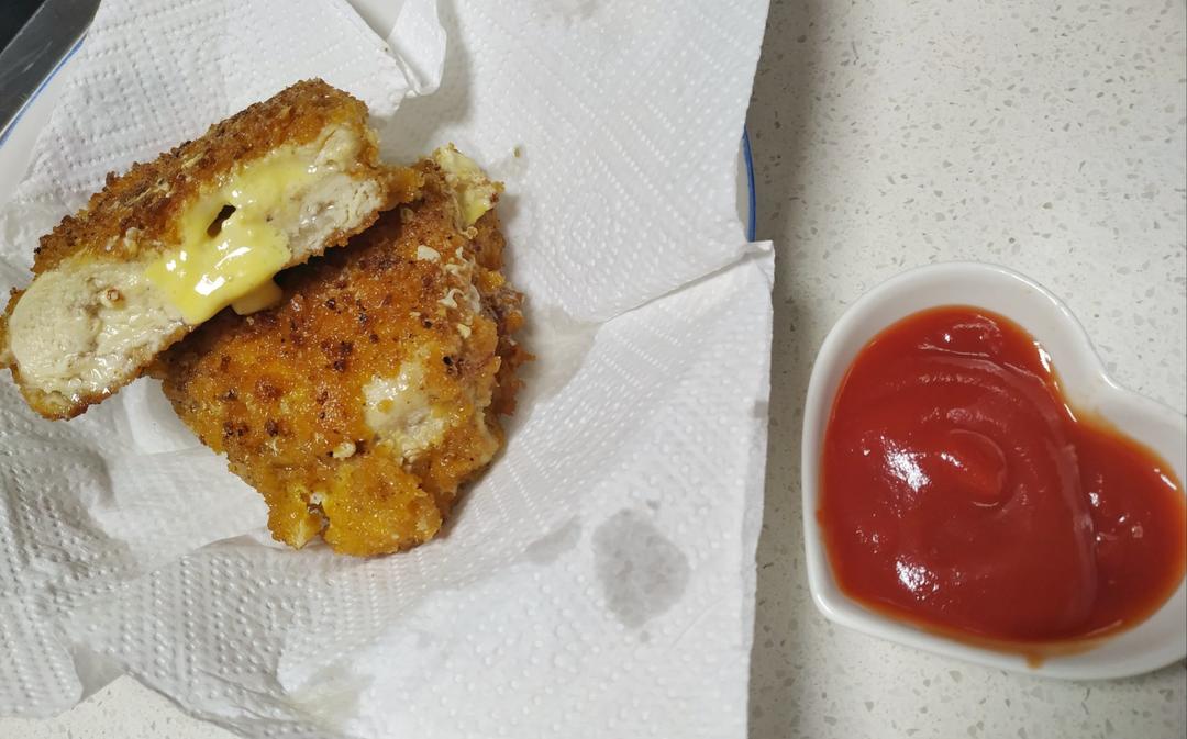 超简单的——爆浆芝士奶酪鸡排