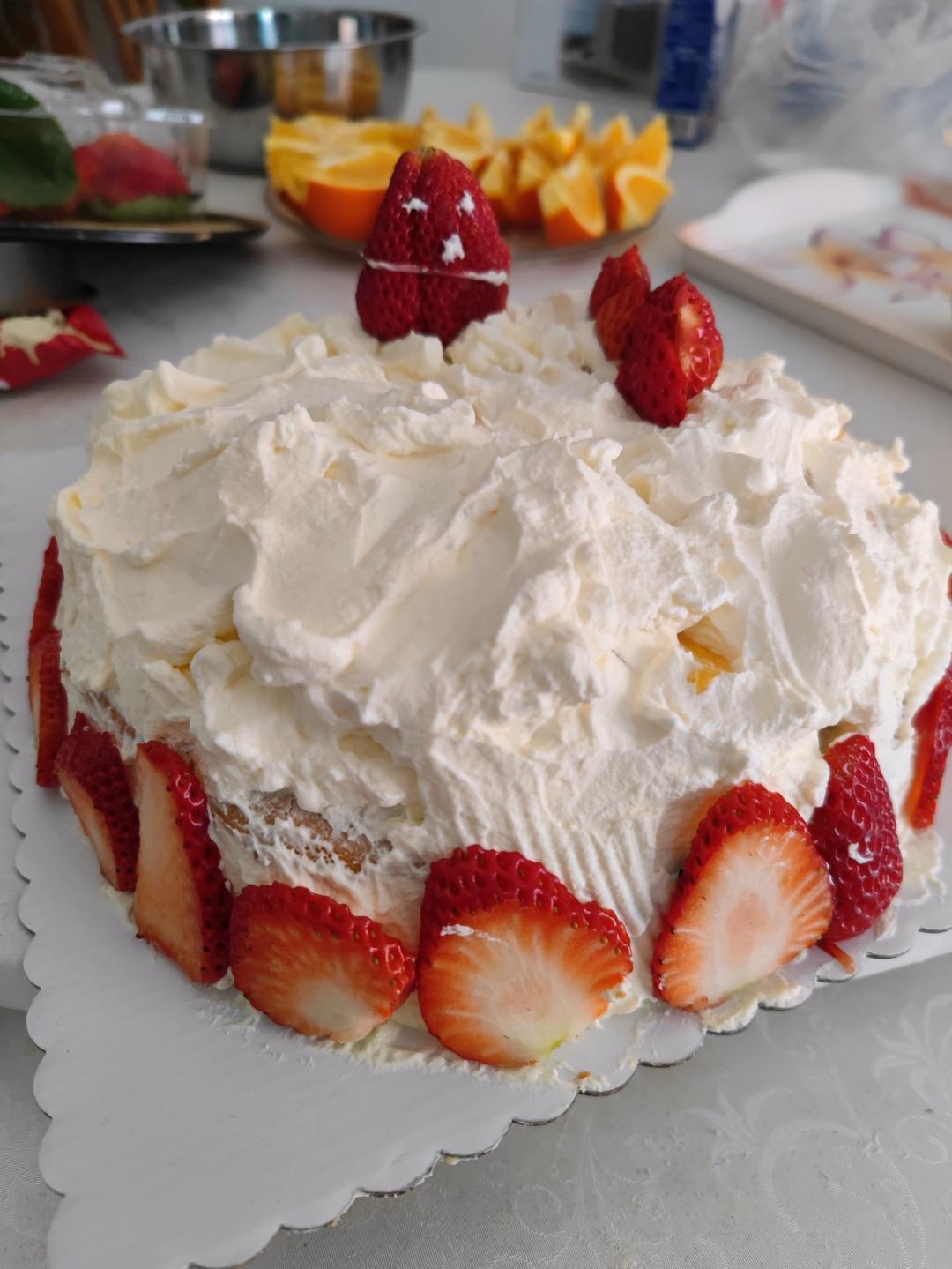 八寸，六寸戚风蛋糕【适合做生日蛋糕的蛋糕胚】