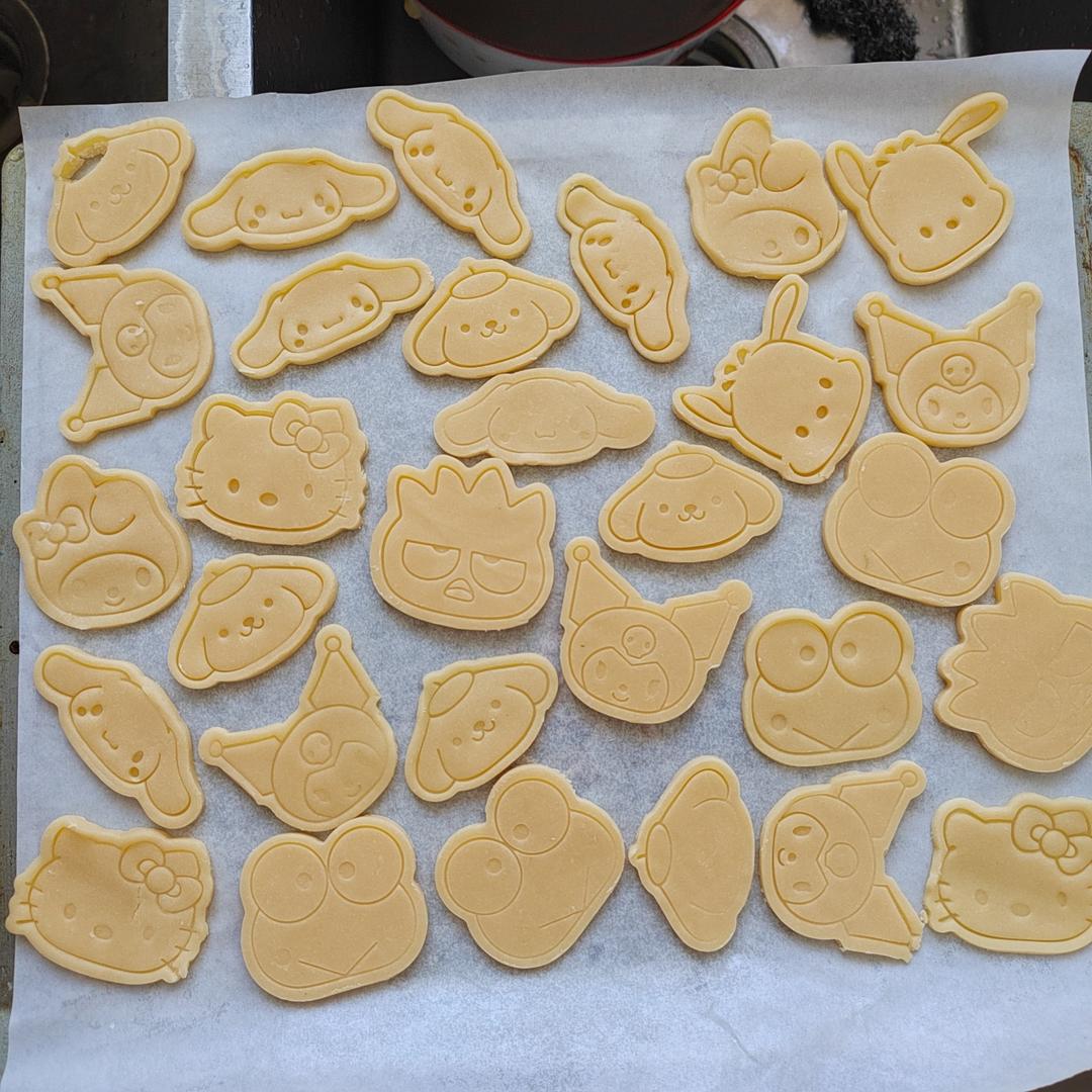 小朋友们超爱的卡通小饼干