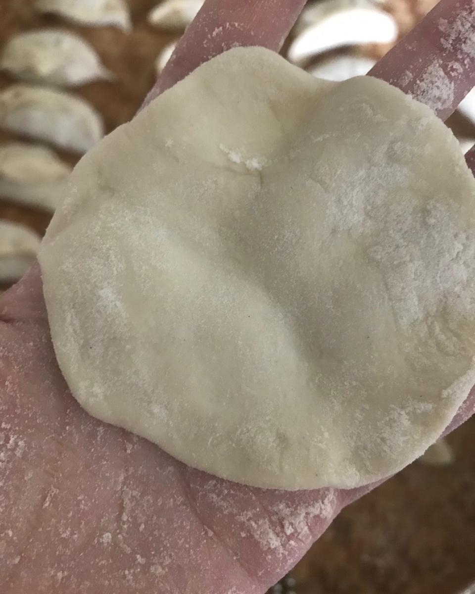 手工揉面三分钟，又韧又薄又好包的饺子皮
