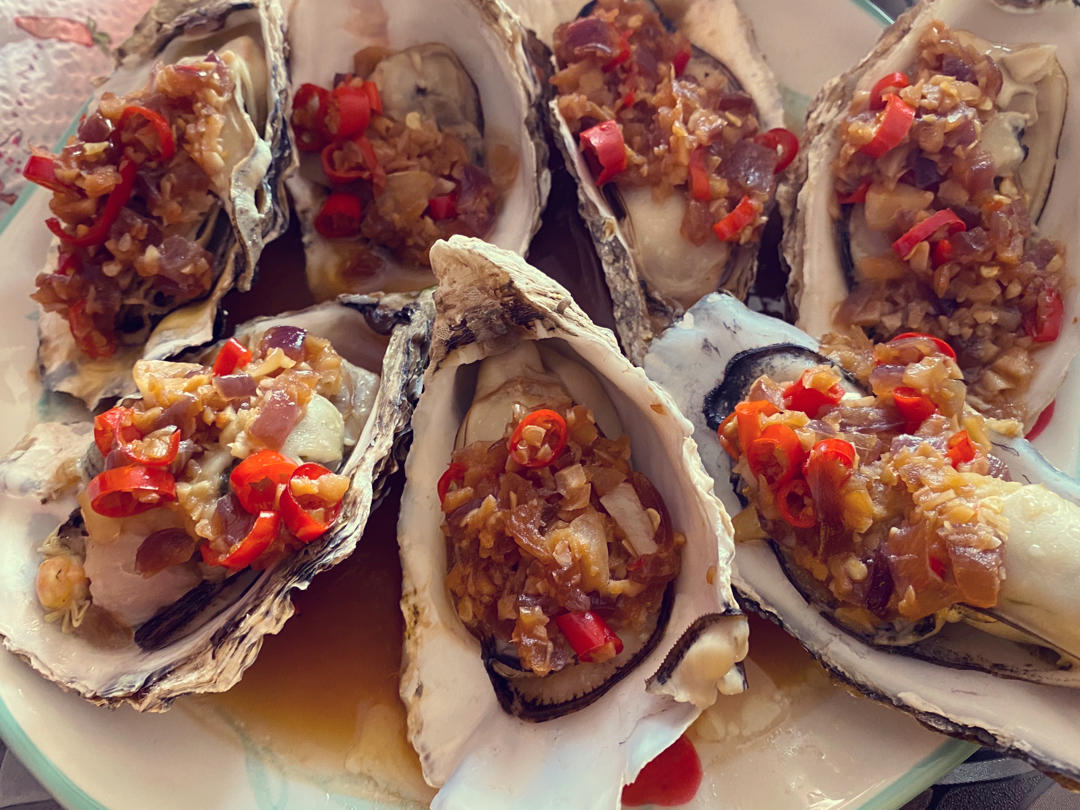 超简单～蒸蒜蓉生蚝