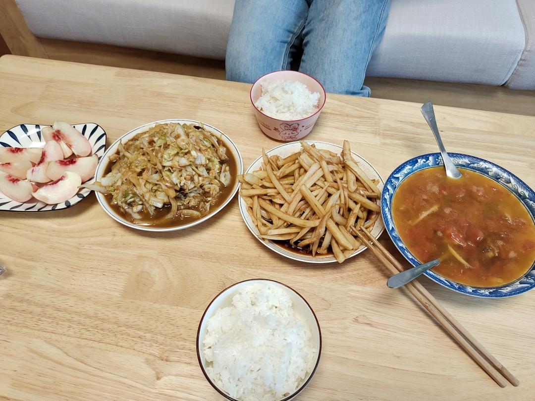 我妈的拿手菜！！炝拌藕丝！酸辣脆爽！
