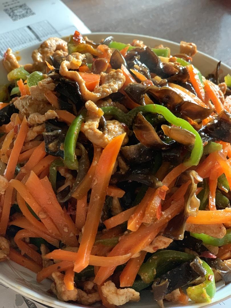 鱼香鸡丝