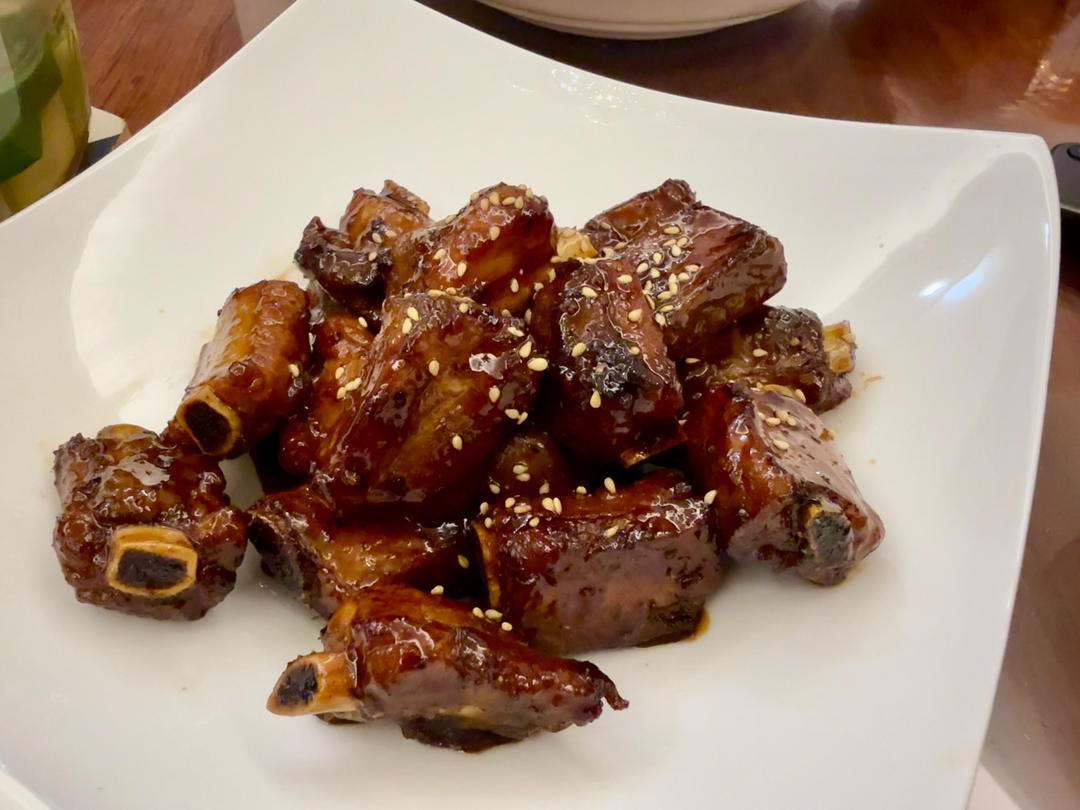 糖醋排骨/糖醋小排（不放油）（12345口诀做出正宗上海本帮）