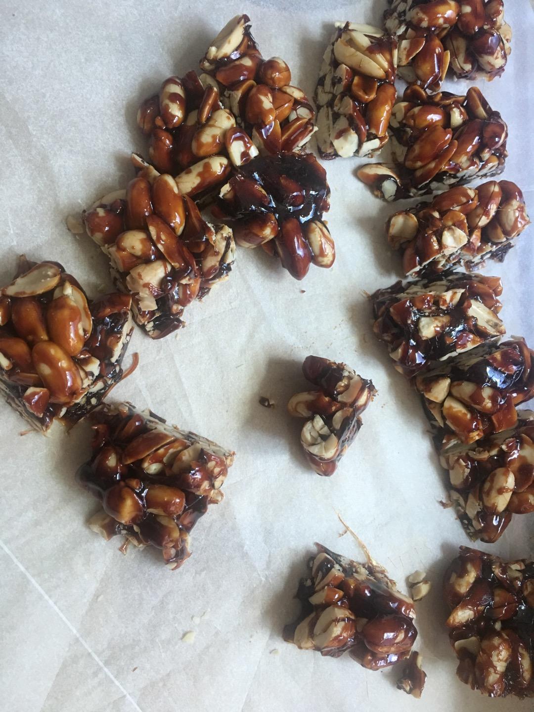 无水无油香脆花生糖