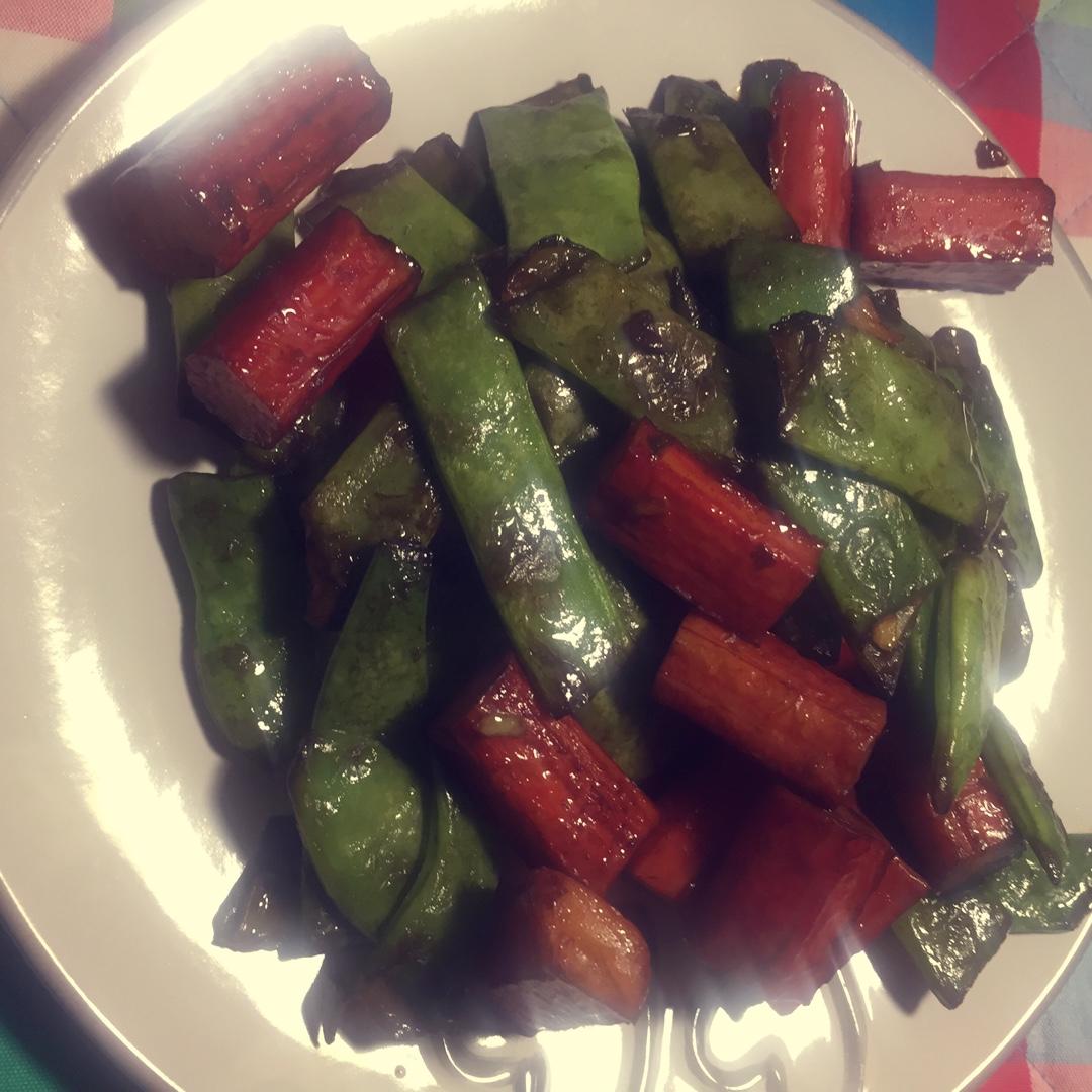 四季豆炒肉