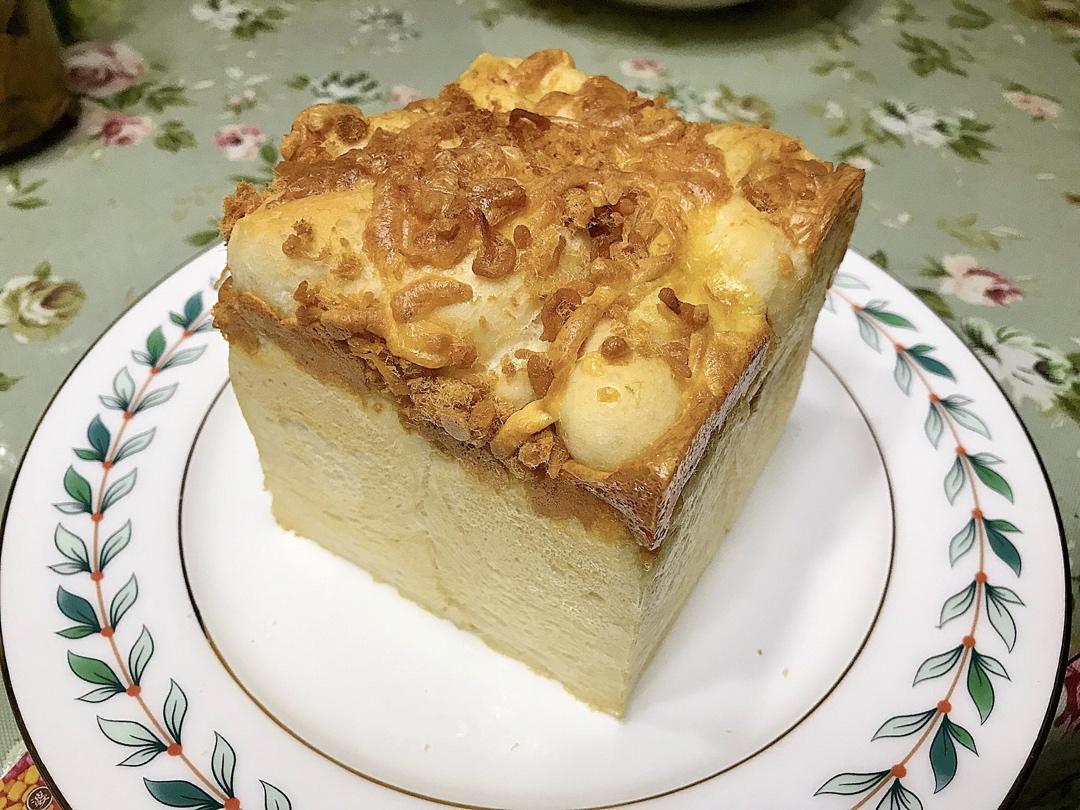 面包机版肉松芝士咸吐司（中种）