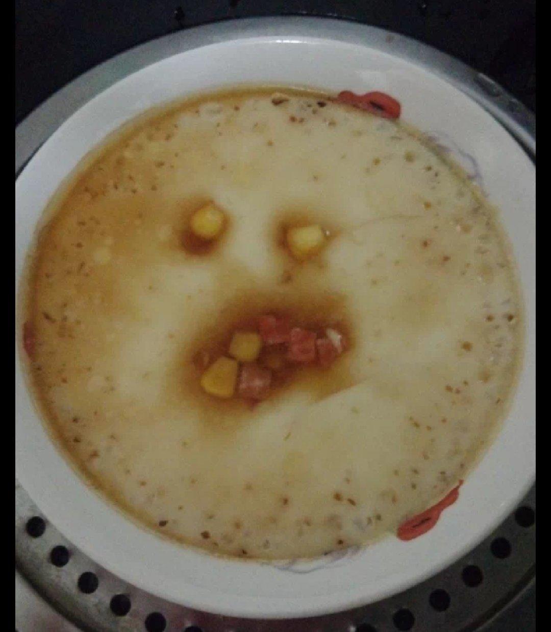 香菇干贝鸡蛋羹