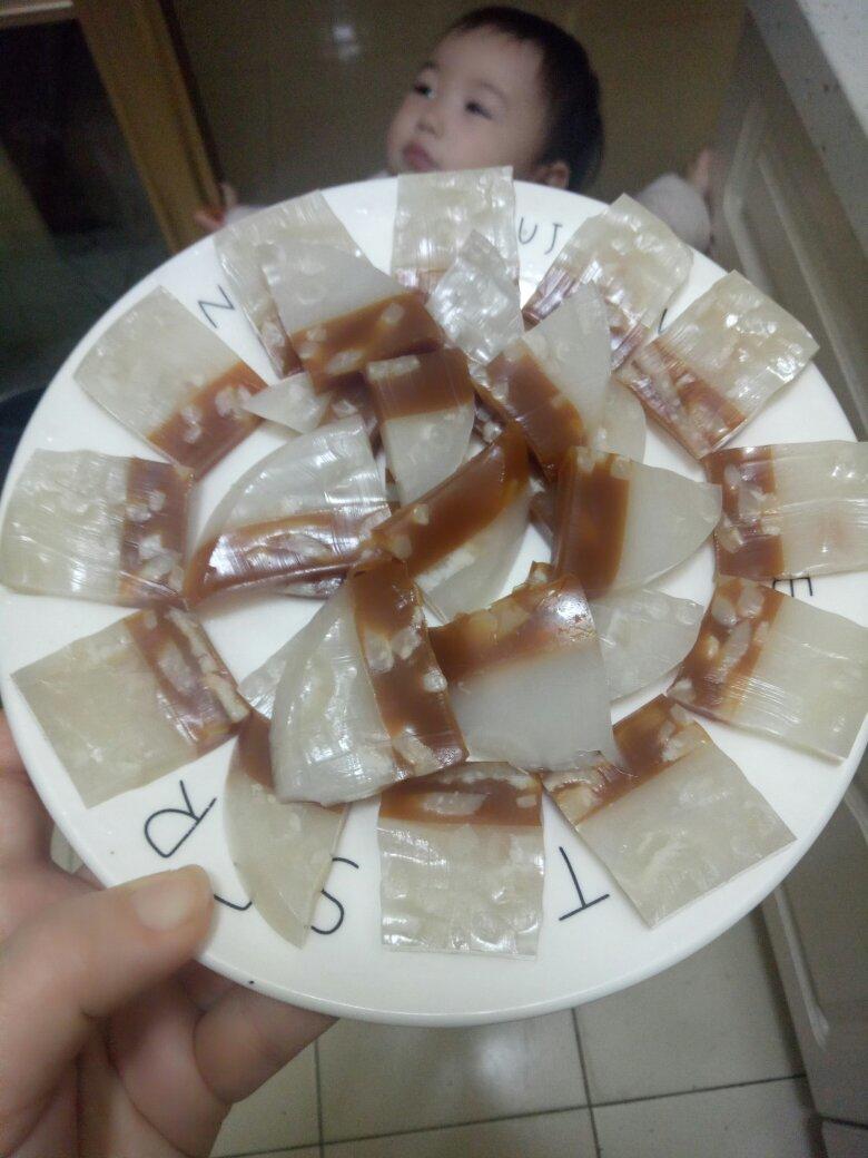 水晶肉皮冻