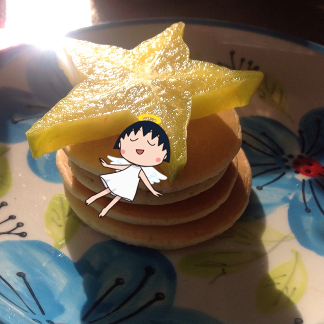 超级简单pancake【无黄油健康版】
