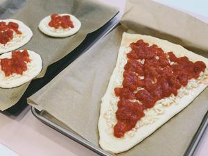【姜食堂3】Half一块姜虎东披萨/李秀根披萨（冷藏发酵版玛格丽特披萨）的做法 步骤17