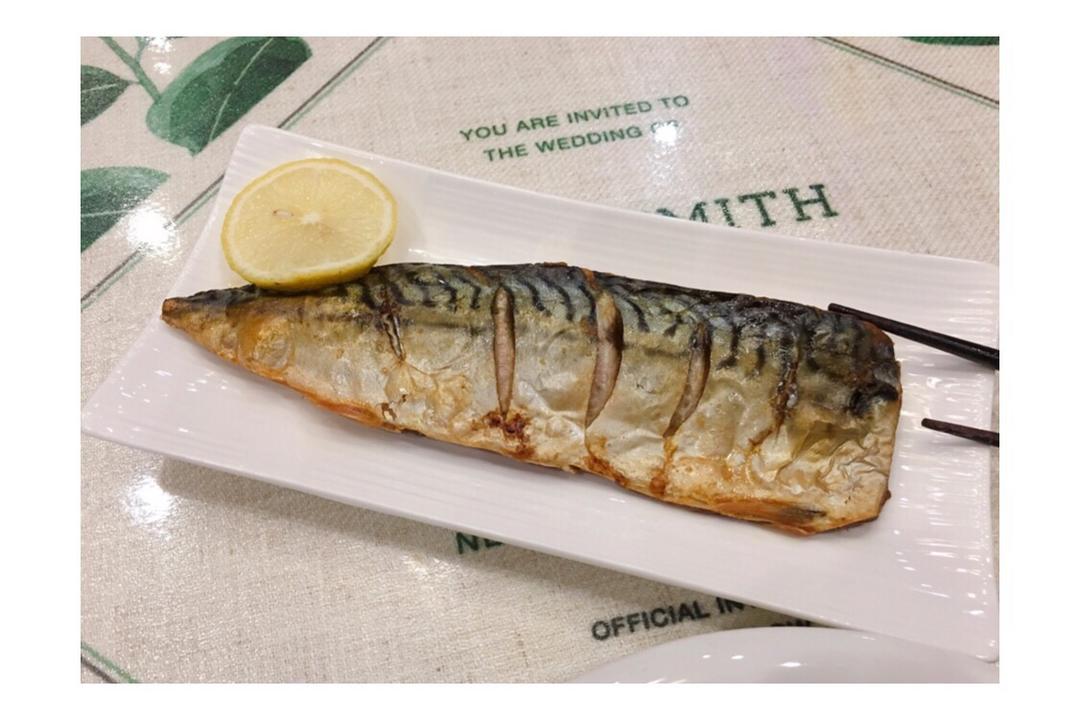 日式盐烤青花鱼