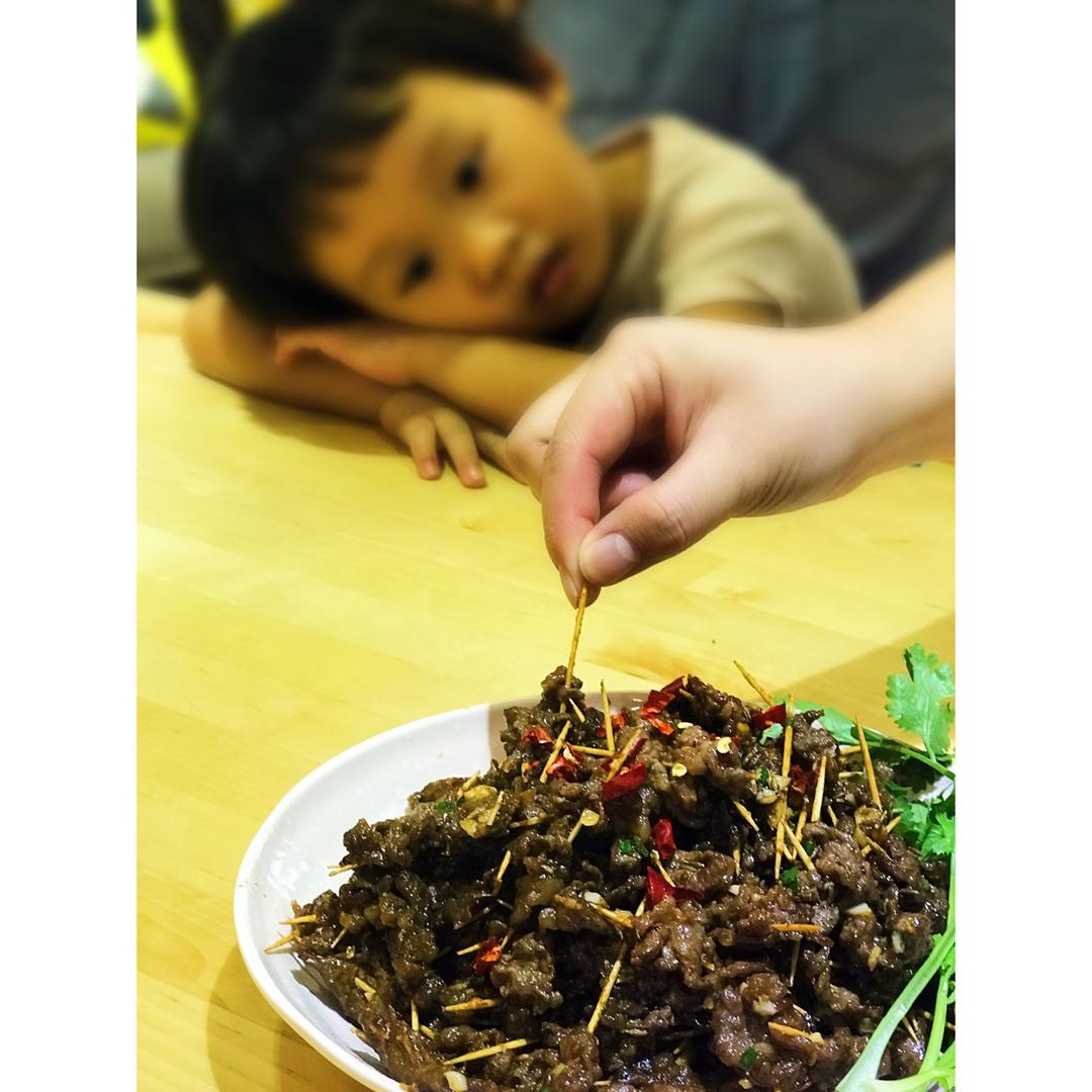 牙签牛肉 道地湖南味