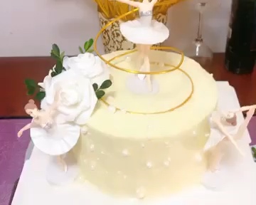 8寸生日蛋糕～舞者～