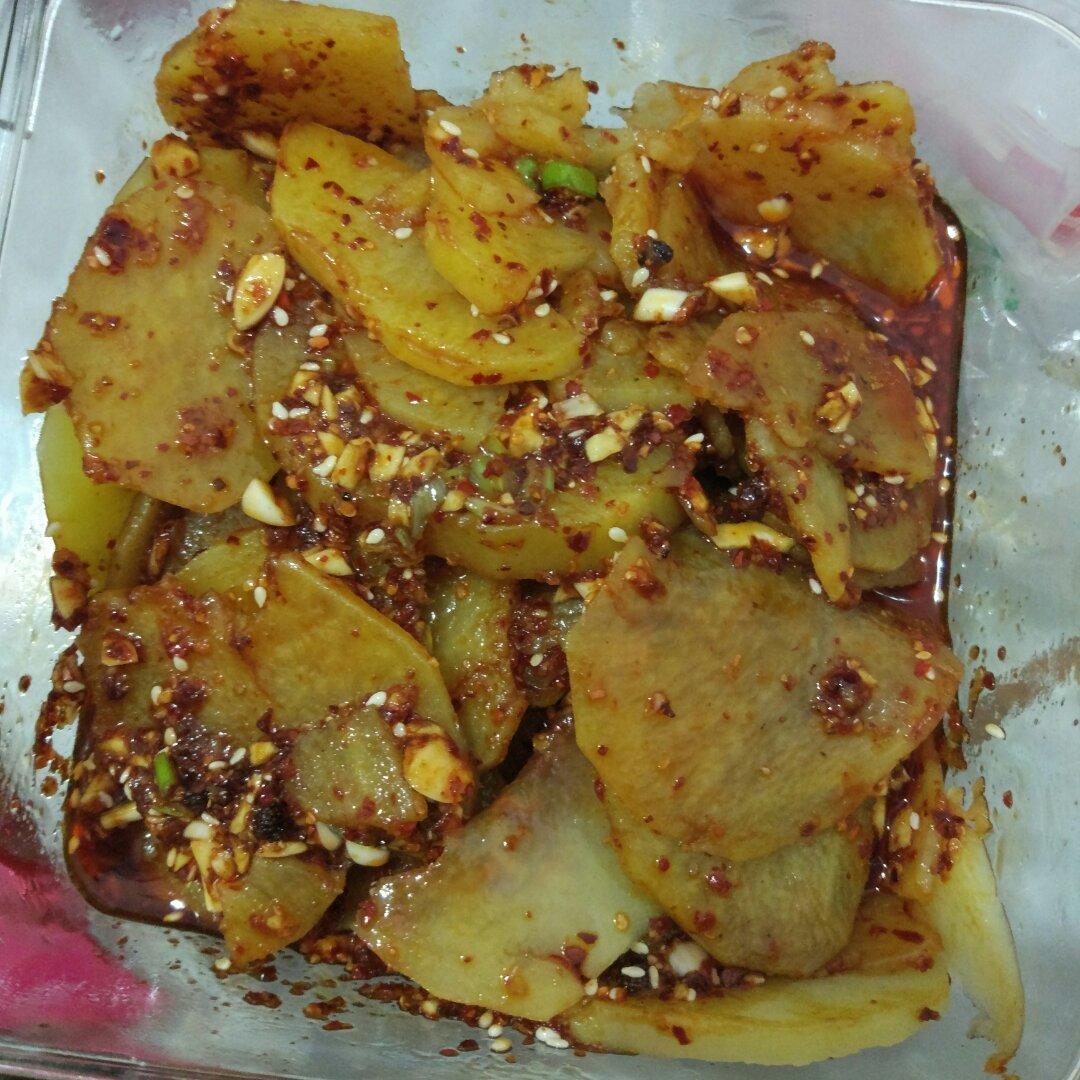 凉拌土豆片