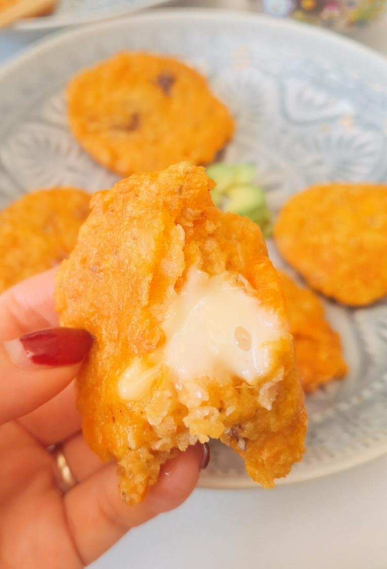 萌娃超爱红薯燕麦馅饼