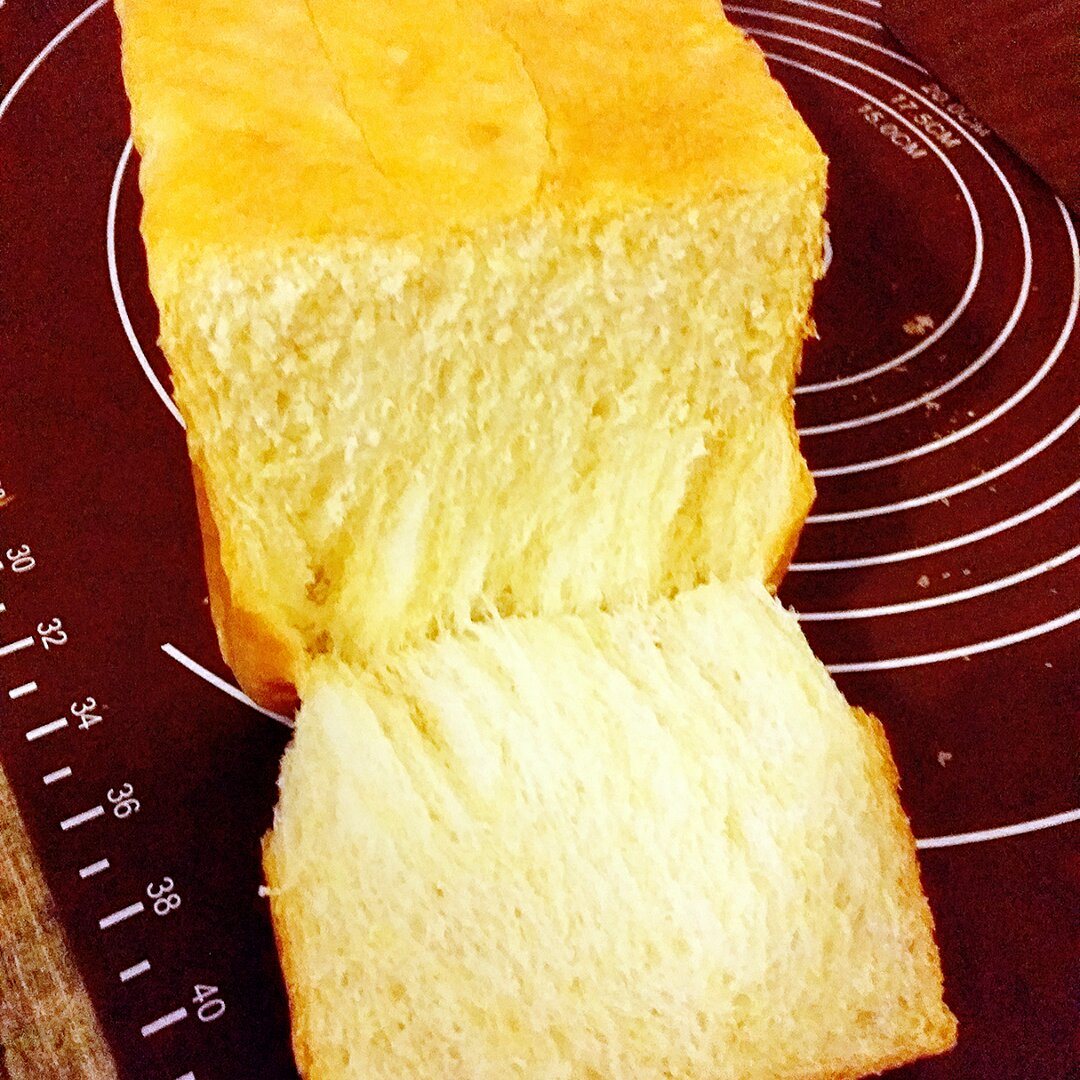 夺命软吐司(๑´ڡ`๑)超软拉丝极速方便的一次发酵吐司