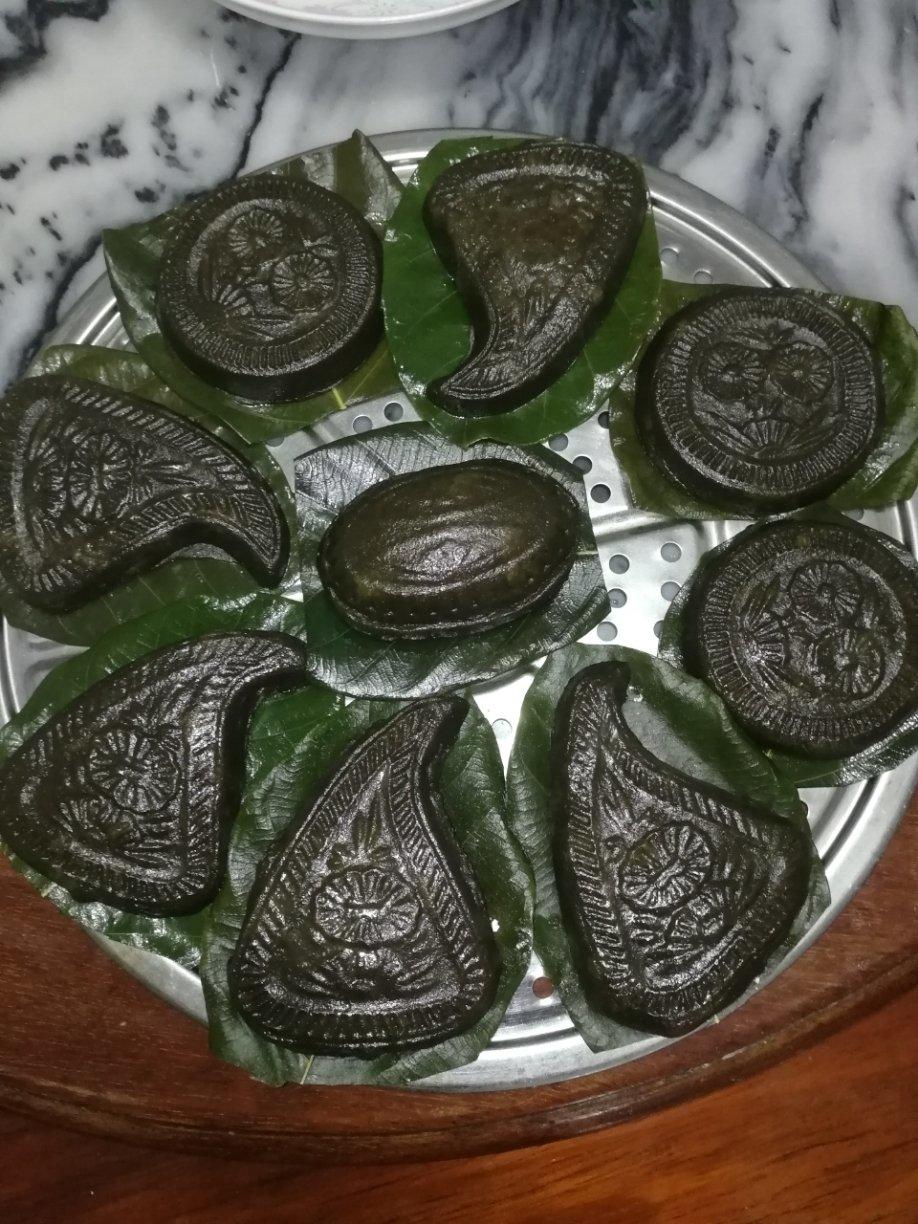 鹏姐儿做的艾草粿